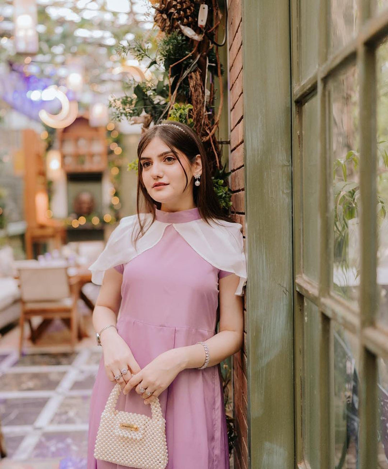PINK ELEGANT  FROCK