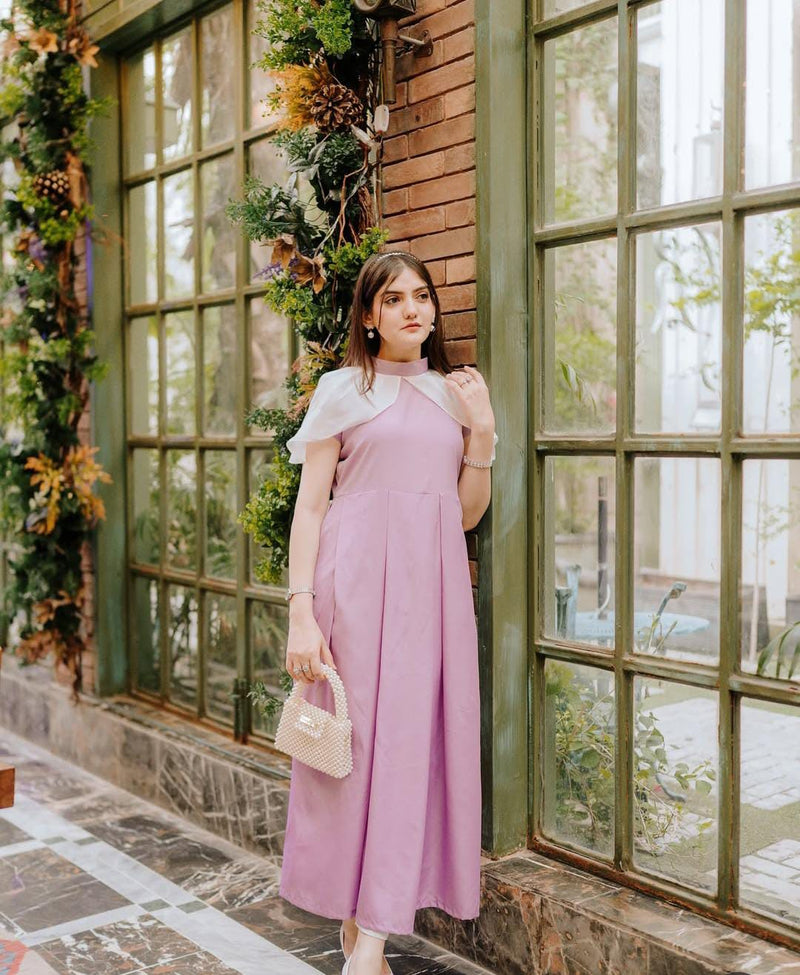 PINK ELEGANT  FROCK