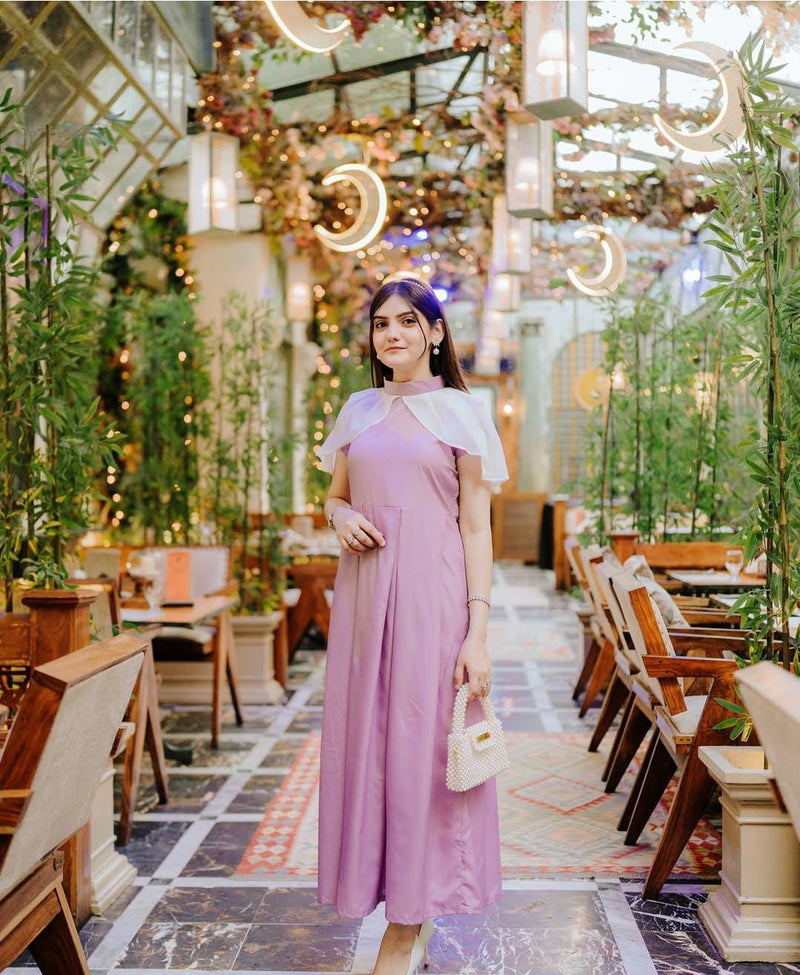 PINK ELEGANT  FROCK