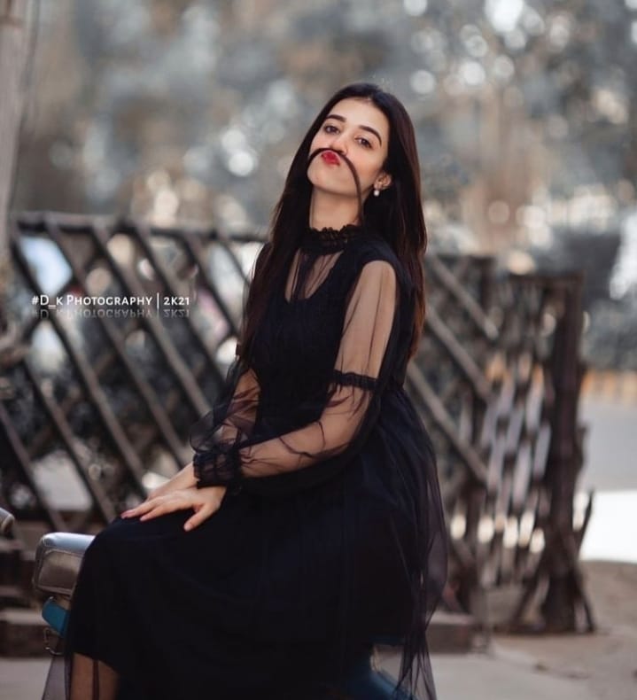 Black Cotton Net Top , Queen Frock , Women Top , New Fashion Top