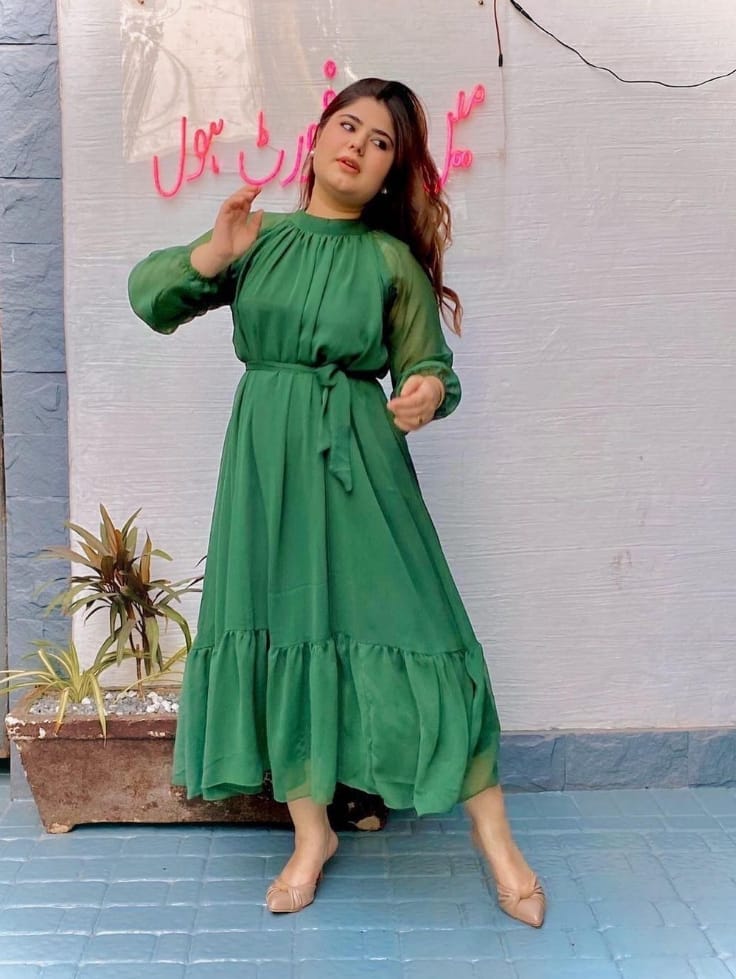 New: Chiffon Long Maxi With Premium Quality
