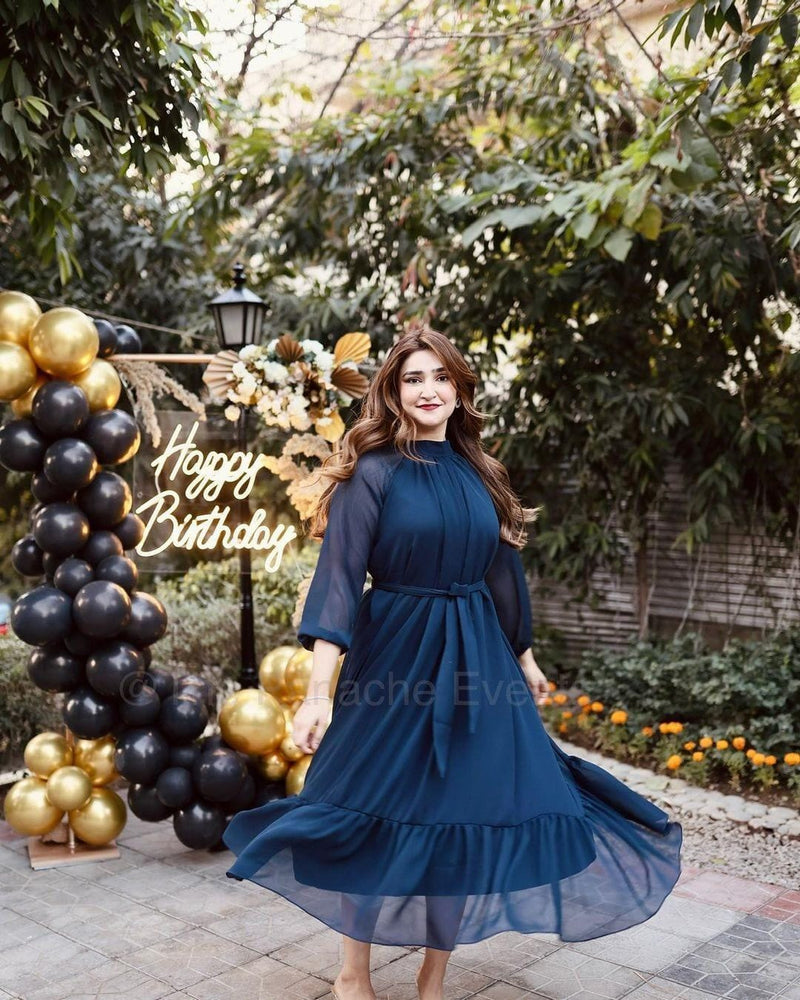 New: Chiffon Long Maxi With Premium Quality