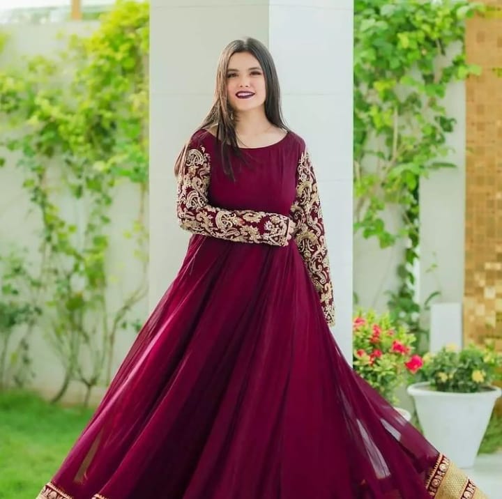 Embroidered Lace Maxi